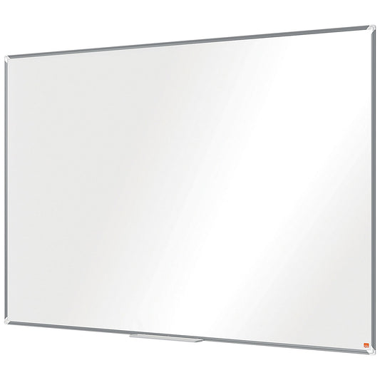 Nobo Premium Plus Enamel Magnetic Whiteboard, Aluminium Frame, 1800x1200mm