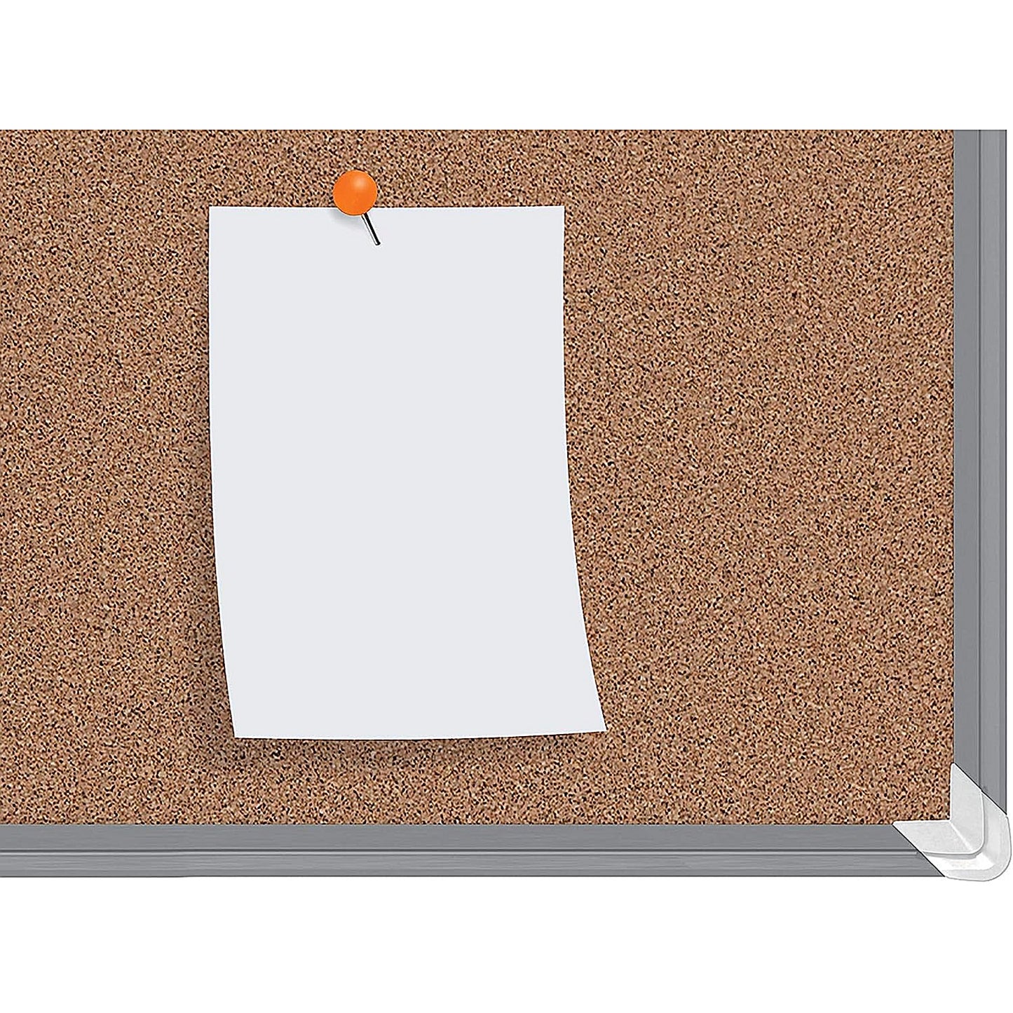 Nobo Premium Plus Cork Notice Board, 900 x 600mm, Aluminium Frame