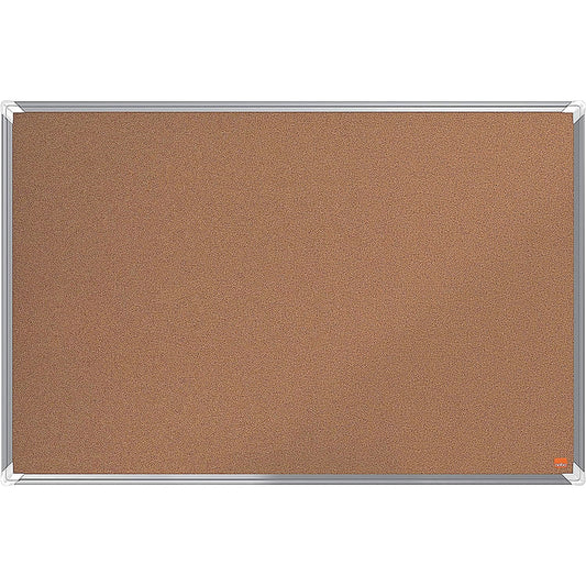 Nobo Premium Plus Cork Notice Board, 900 x 600mm, Aluminium Frame