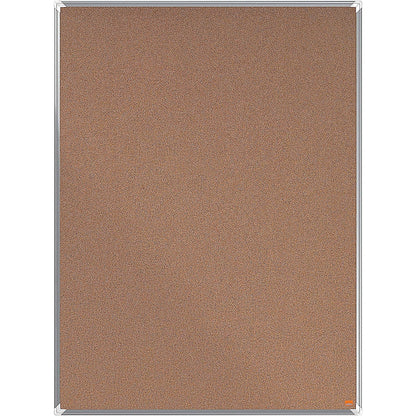 Nobo Premium Plus Cork Notice Board, 1800 x 1200mm, Aluminium Frame