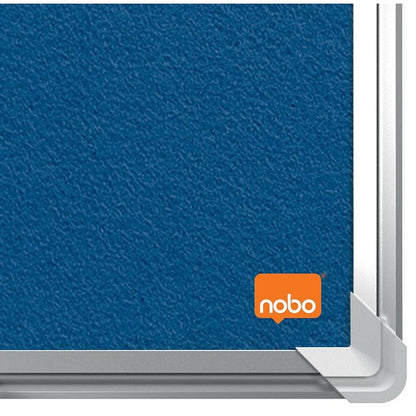Nobo Premium Plus Felt Notice Board, 1200x900mm, Blue
