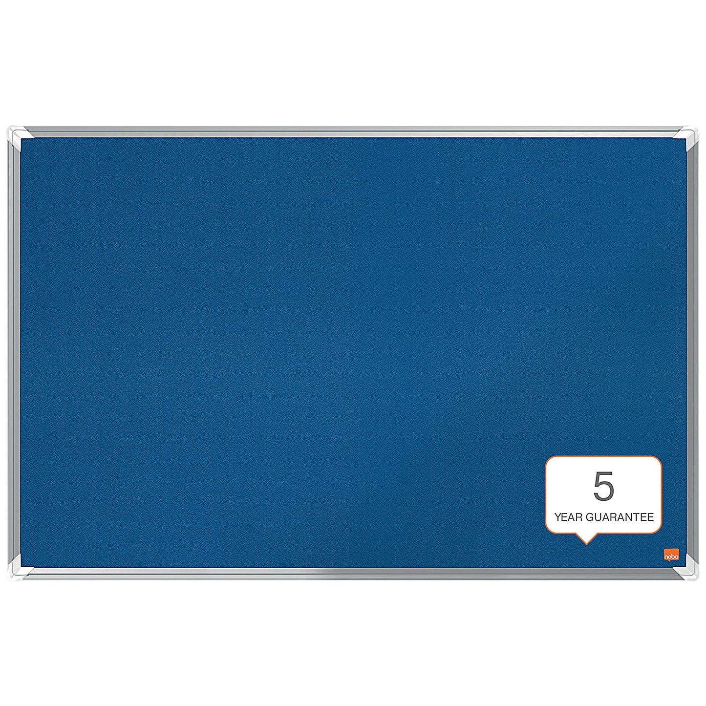 Nobo Premium Plus Felt Notice Board, 2400x1200mm, Blue