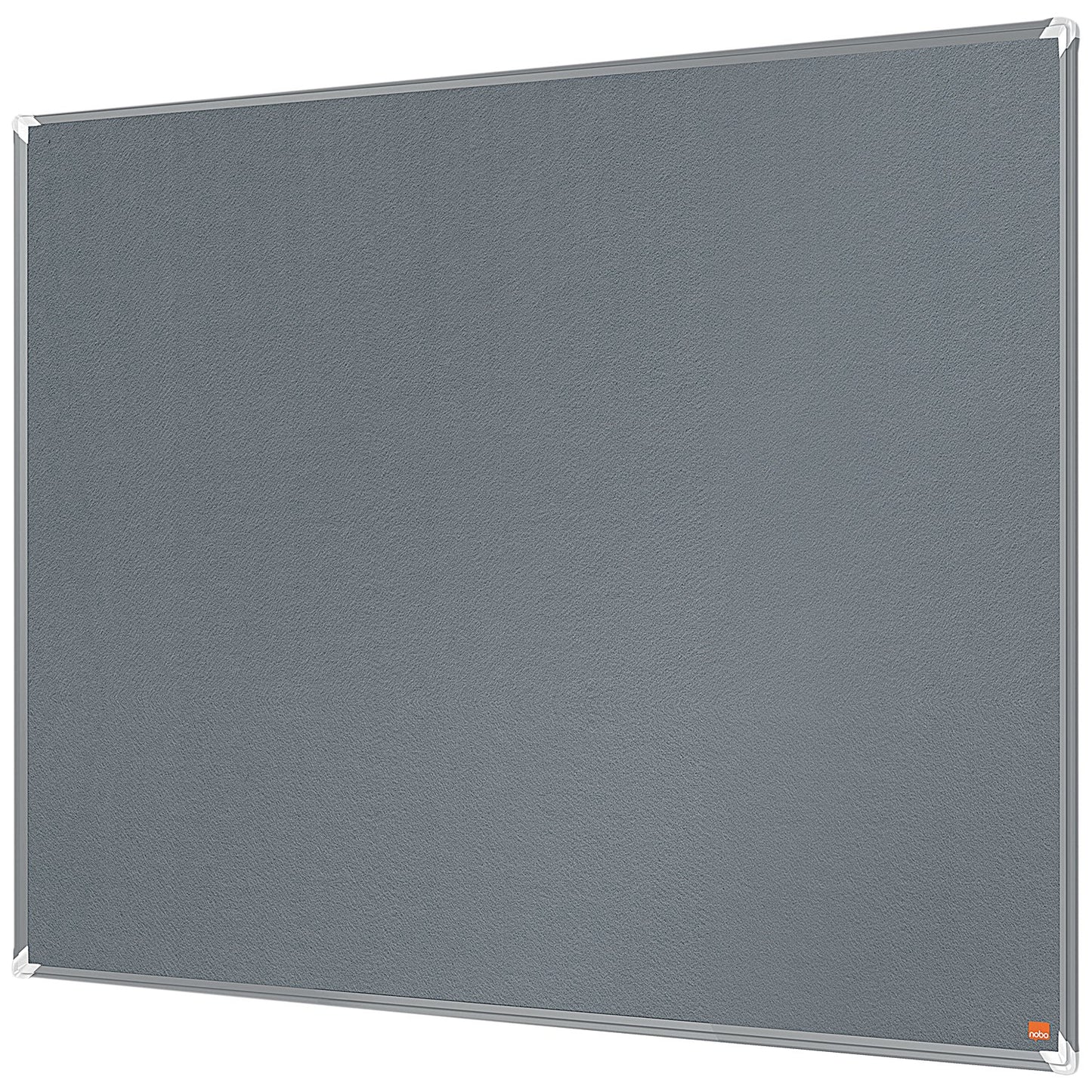 Nobo Premium Plus Felt Notice Board, 1200x900mm, Grey