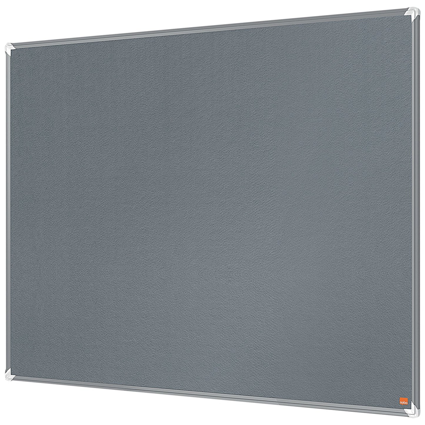 Nobo Premium Plus Felt Notice Board, 1800x1200mm, Grey
