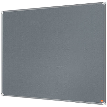 Nobo Premium Plus Felt Notice Board, 1800x1200mm, Grey