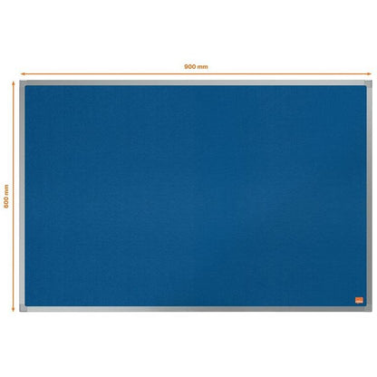 Nobo Essence Felt Notice Board, 900x600mm, Blue