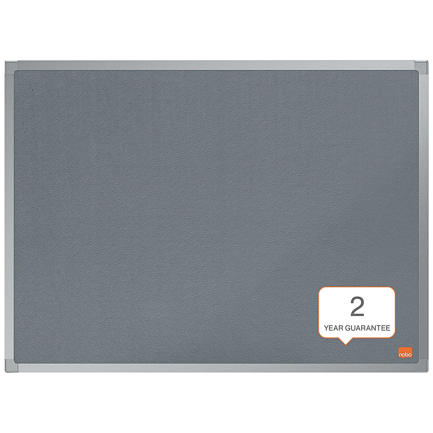 Nobo Essence Felt Notice Board, 1200x900mm, Grey