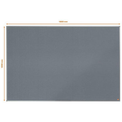 Nobo Essence Felt Notice Board, 1800x1200mm, Grey