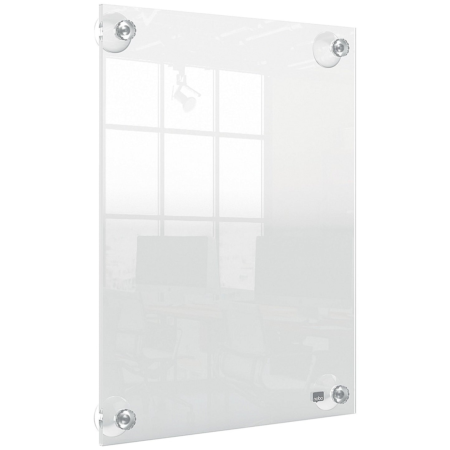 Nobo Acrylic Wall Mounted Repositionable Poster Frame, A4, Clear