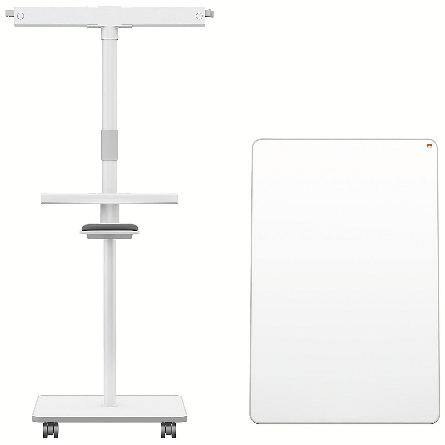 Nobo Move Meet Mobile Magnetic Flipchart Easel, 680x1040mm