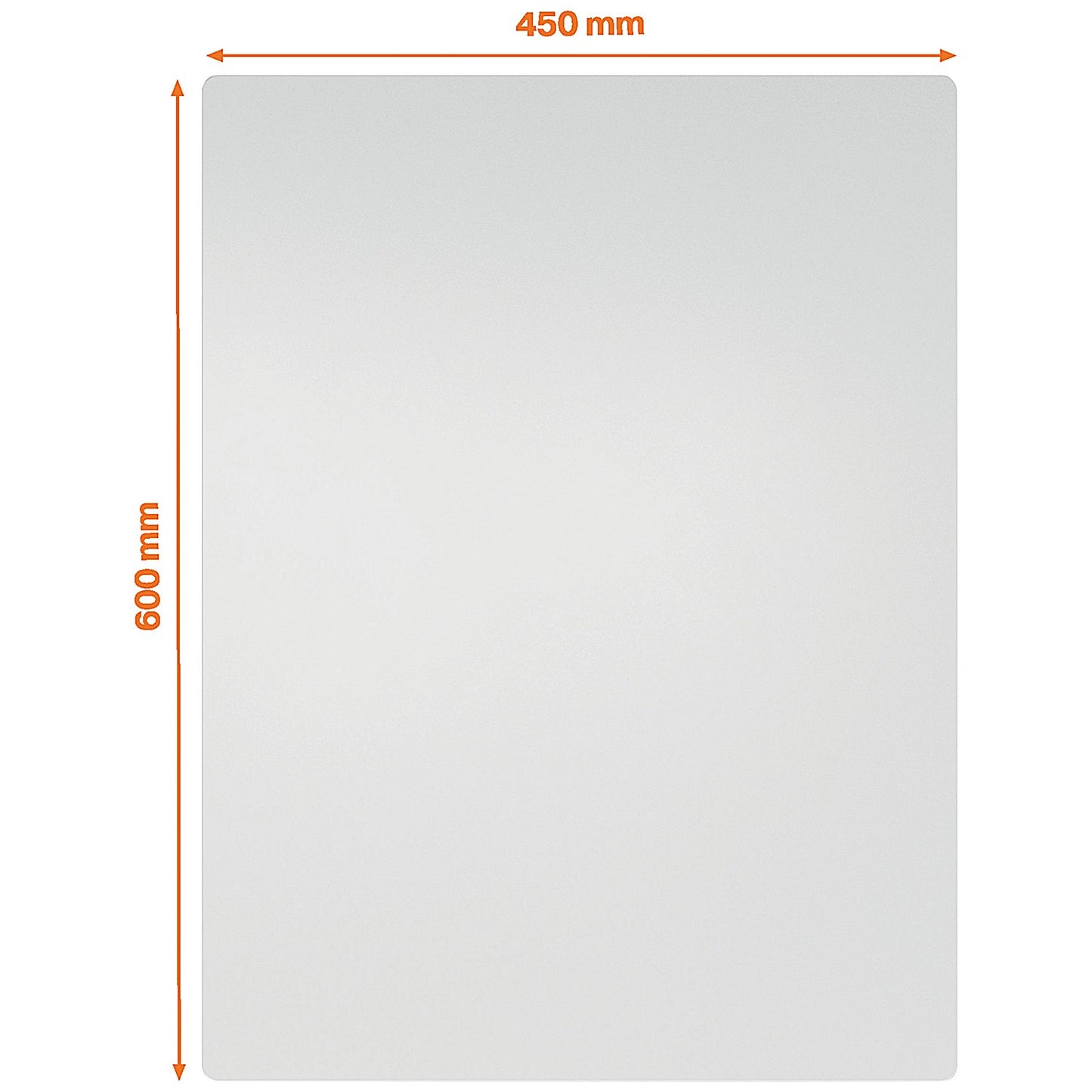 Nobo Magnetic Modular Whiteboard, Frameless, 600x450mm