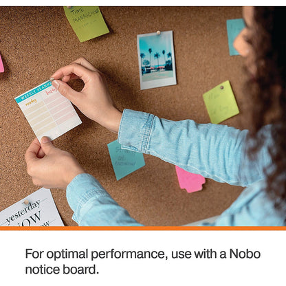 Nobo Noticeboard Wooden Push Pin (Pack of 40)