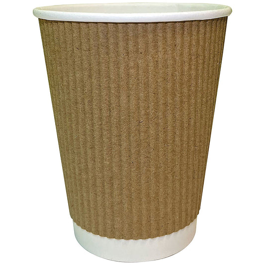 Kraft Ripple Cup, 350ml, Pack of 500 Easy2Order : NC58479