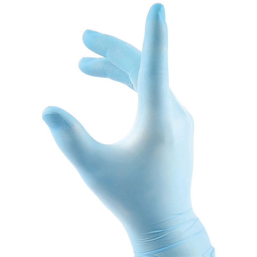 Beeswift Nitrile Disposable Gloves, Blue, XL, Pack of 1000 Easy2Order : NDGPF50BXL
