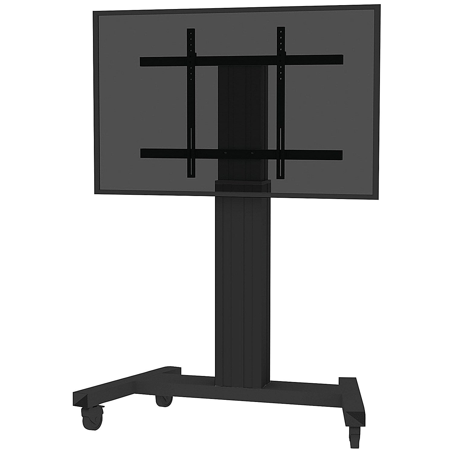 Neomounts Motorised Portable TV Floor Stand, Suitable for 42-100" TVs, Adjustable Height, Black Easy2Order : NEO44613