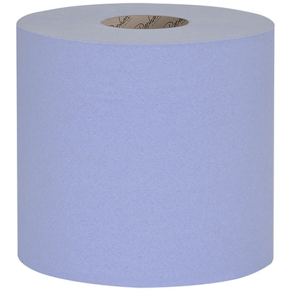 Raphael 1-Ply Hand Towel Roll, 250m, Blue, Pack of 6