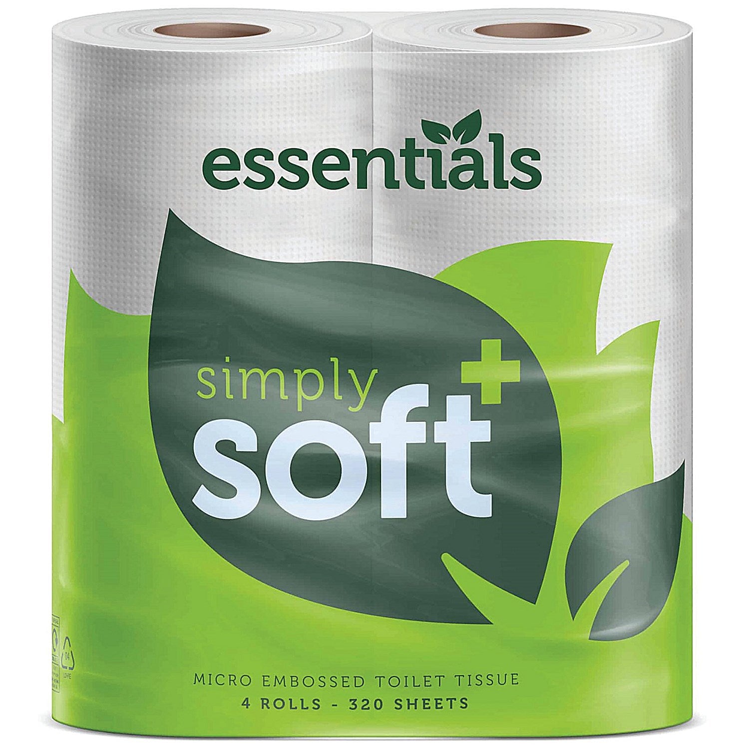 Essentials Toilet Roll 2-Ply 320 Sheets Per Roll 4x12 (Pack of 48) ECR2320 Easy2Order : NH02015