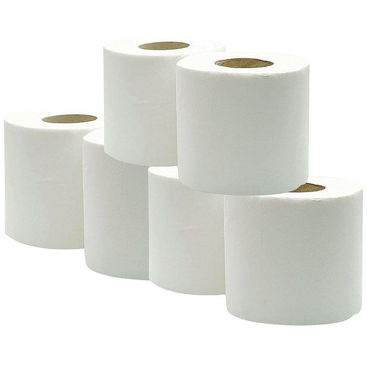 Leonardo 1-Ply Hand Towel Roll White (Pack of 6) RTW200NDS