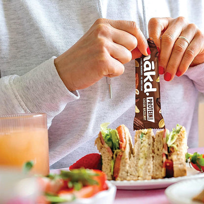 Nakd Cocoa Hazelnut Protein Bars, 45g, Pack of 16