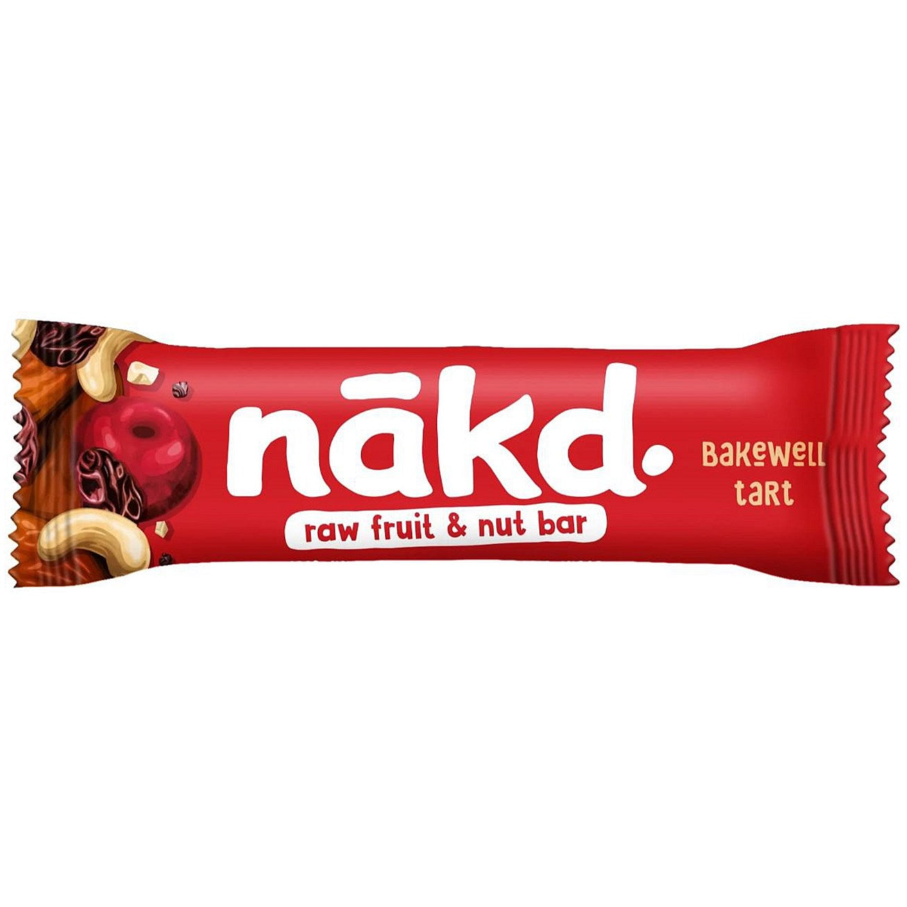 Nakd Gluten Free Bakewell Tart Snack Bar, 35g, Pack of 18