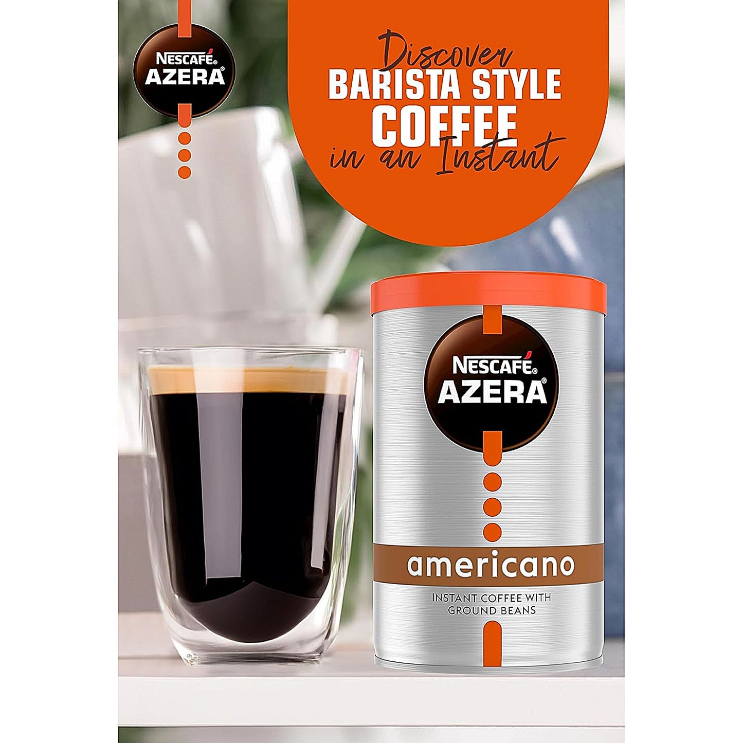 Nescafe Azera Americano Instant Coffee, 90g