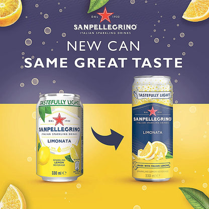 San Pellegrino, Limonata Lemon, 24x330ml Cans