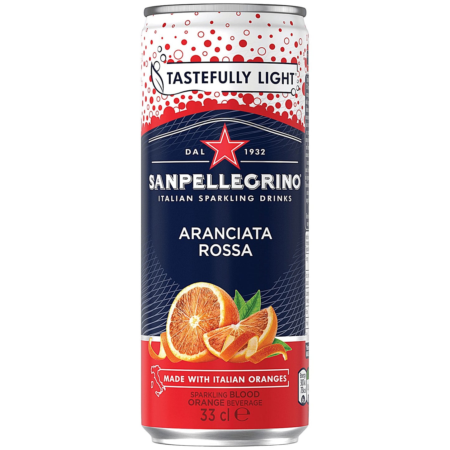 San Pellegrino, Aranciata Rossa Orange/Blood Orange, 24x330ml Cans
