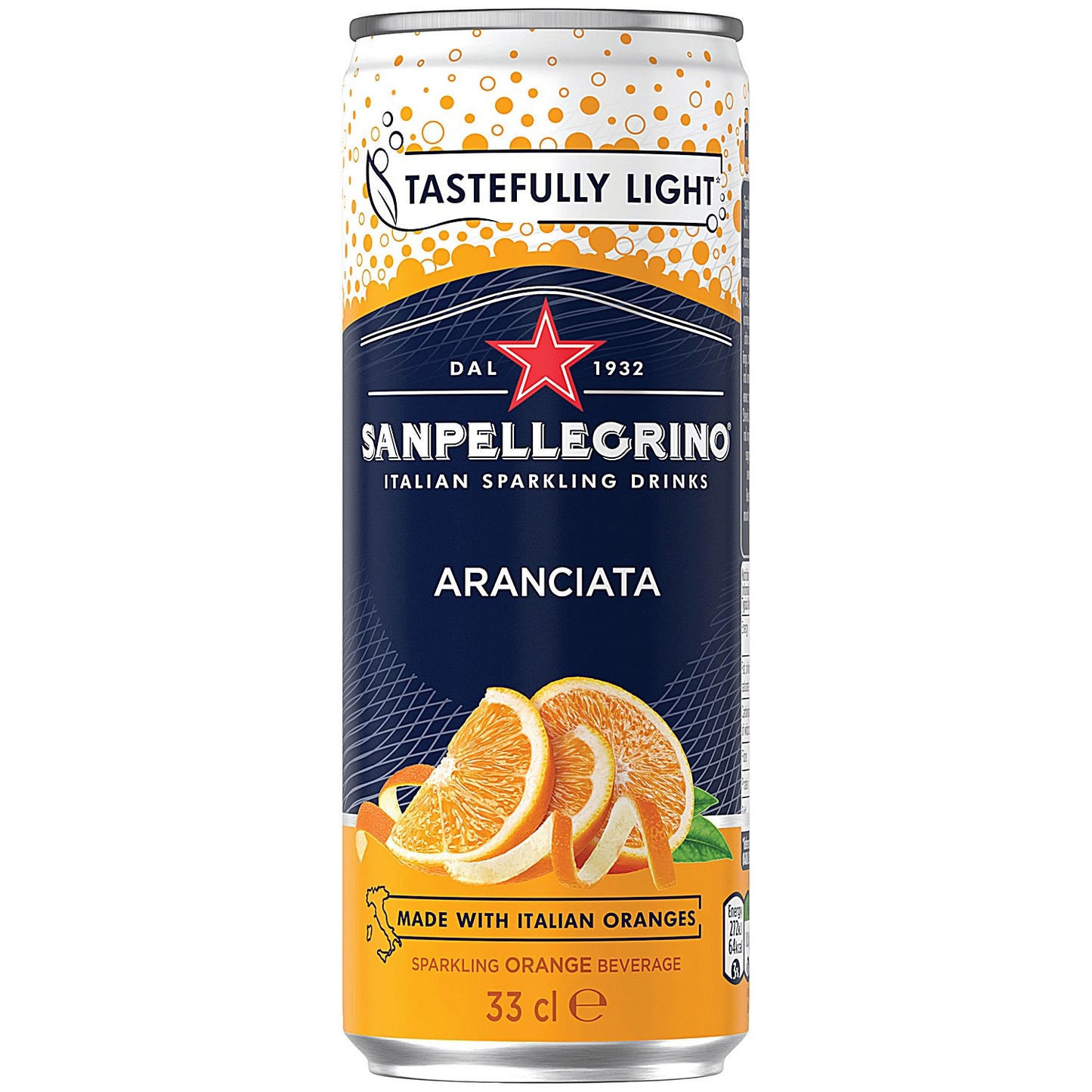 San Pellegrino, Aranciata Orange, 24x330ml Cans