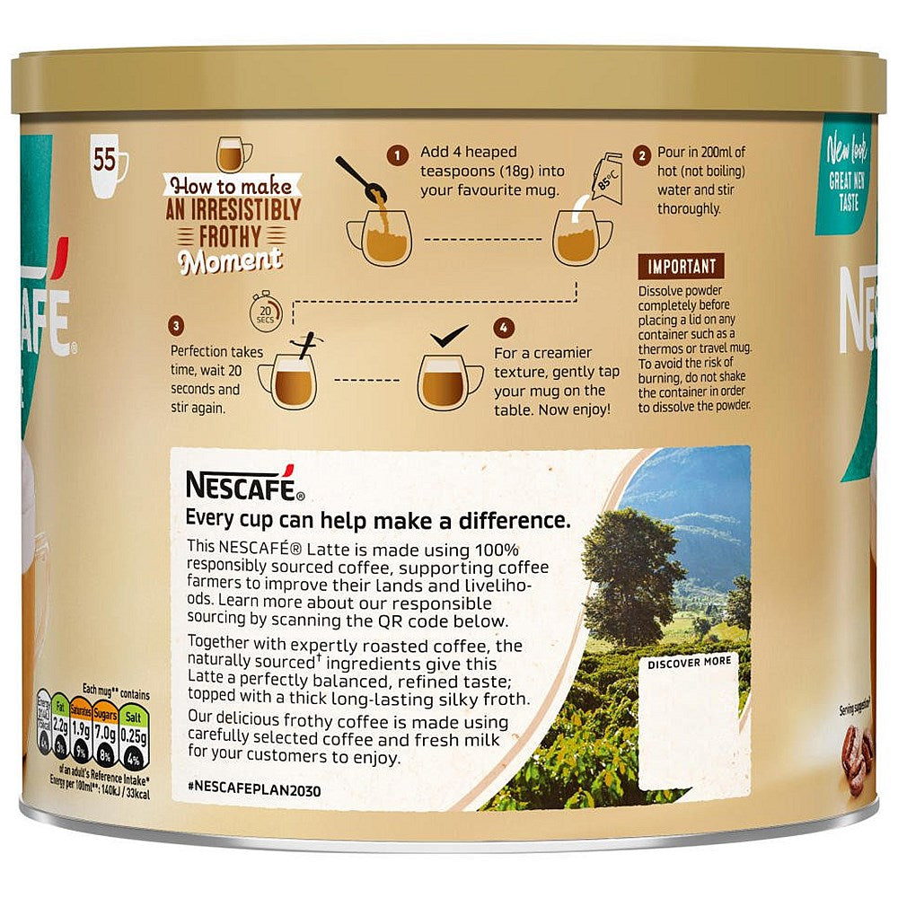 Nescafe Latte Coffee Tin, 1kg