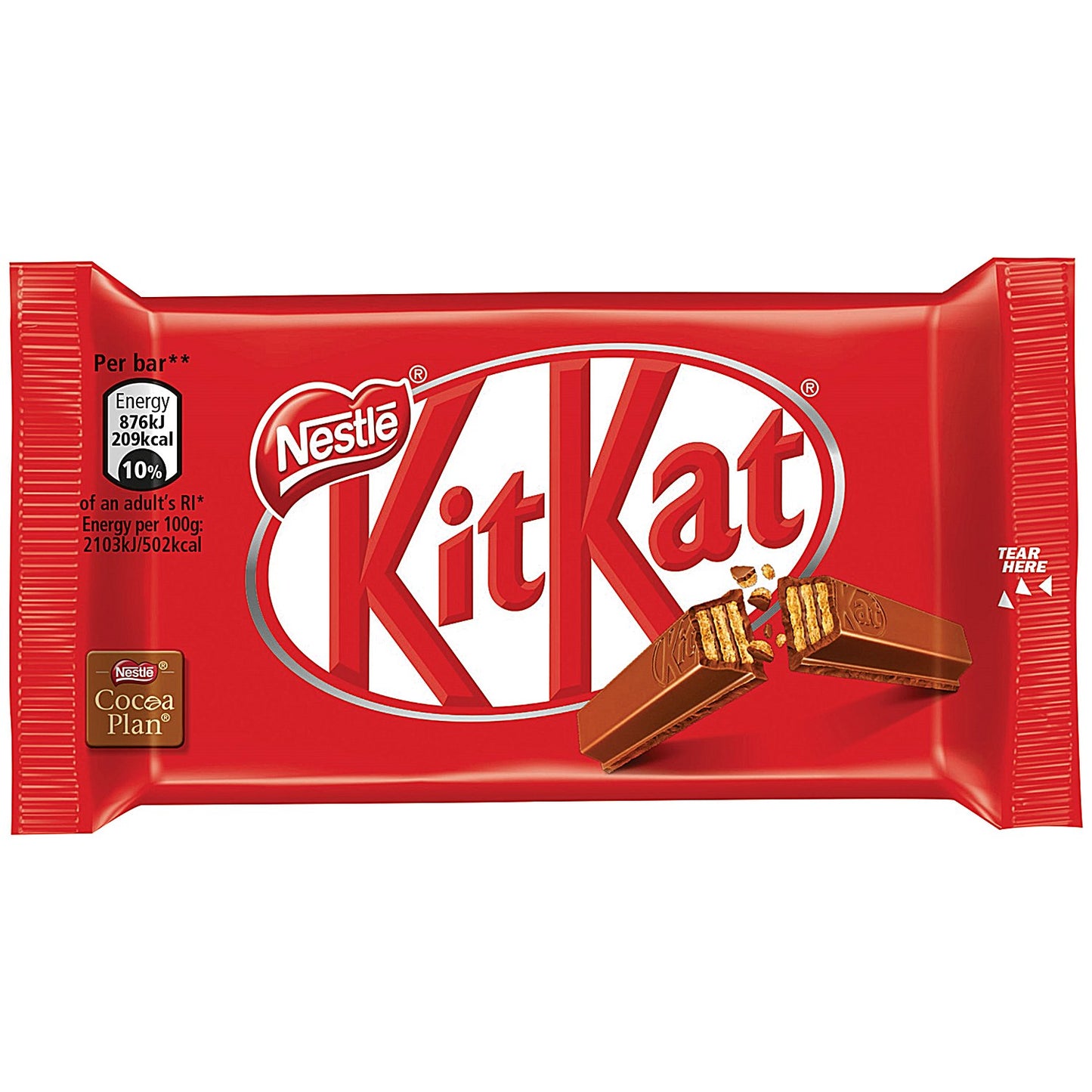 Nestle KitKat 4 Finger Chocolate Bar, Pack of 24