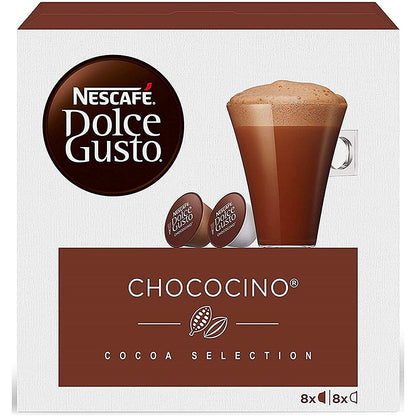 Nescafe Dolce Gusto Chococino Capsules, 16 Capsules, Pack of 3