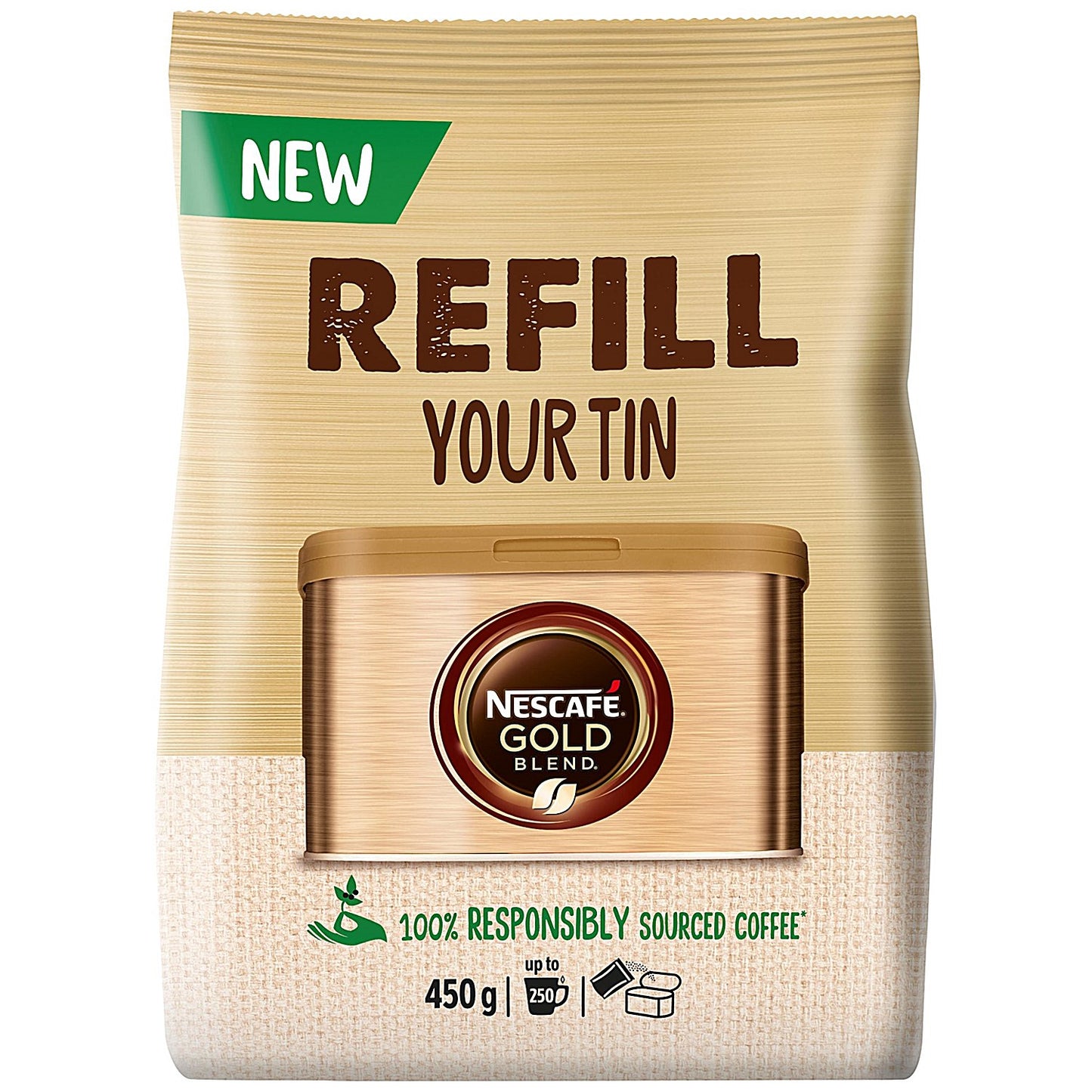 Nescafe Gold Blend Refill Pouch, 450g