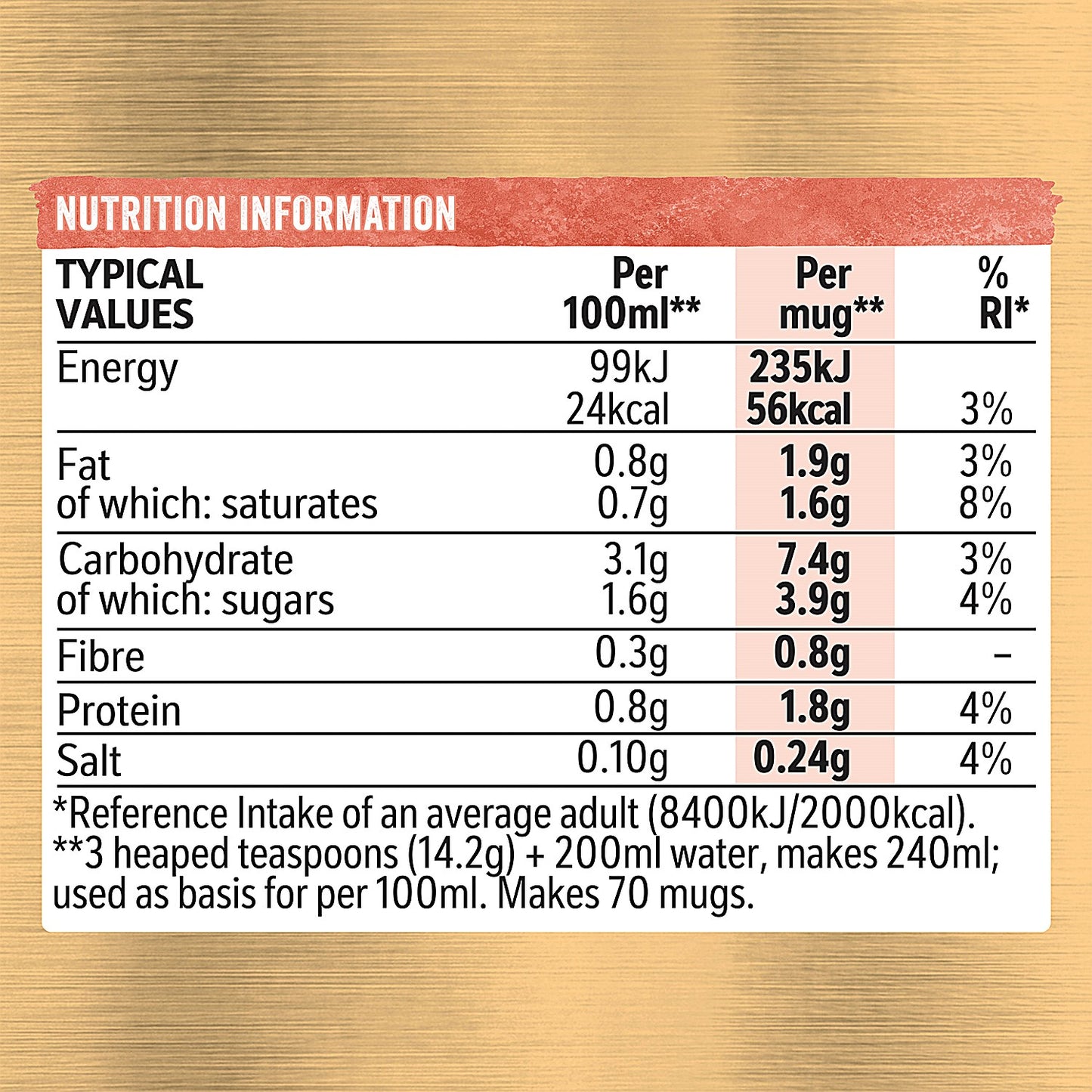 Nescafe Gold Cappuccino Instant Coffee, 1kg