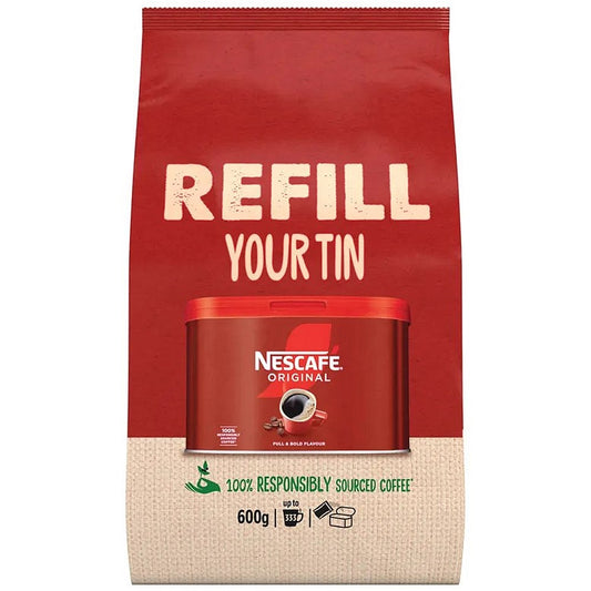 Nescafe Original Instant Coffee Refill, 600g
