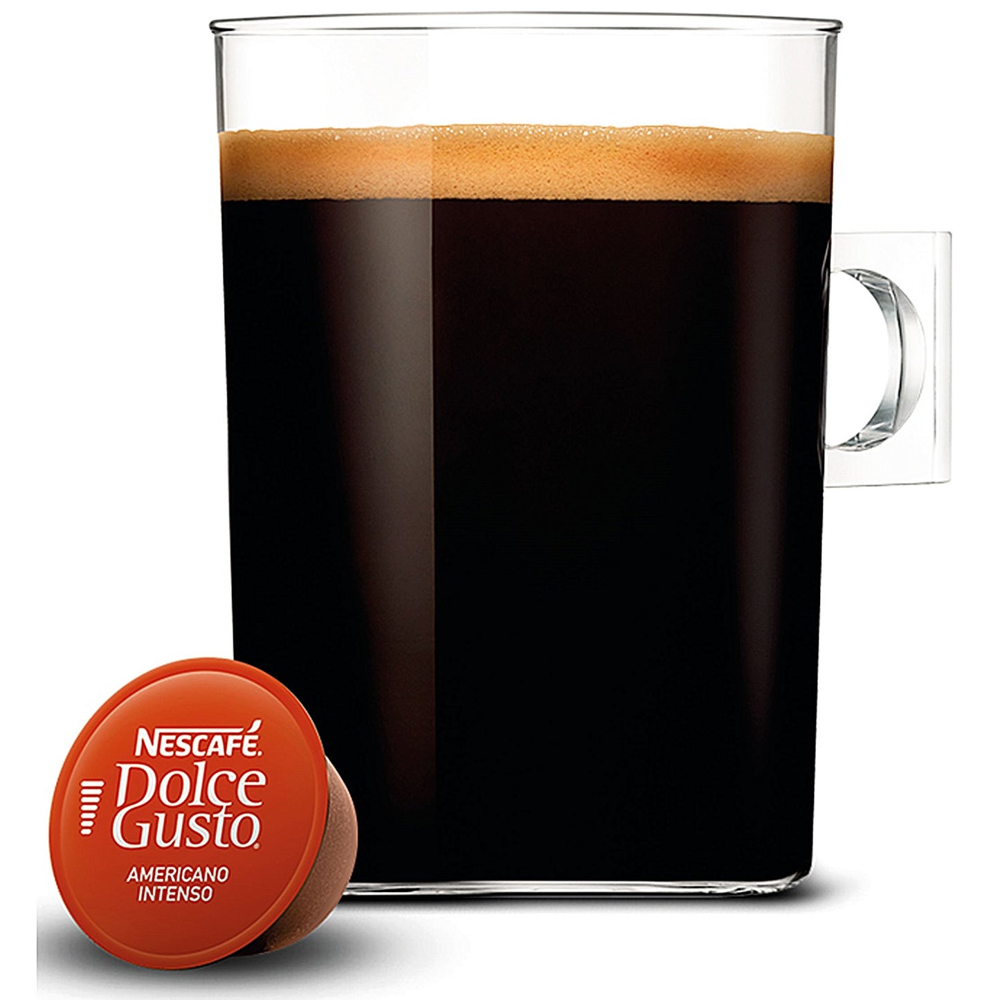 Nescafe Dolce Gusto Americano Intenso Coffee, 16 Capsules, Pack of 3