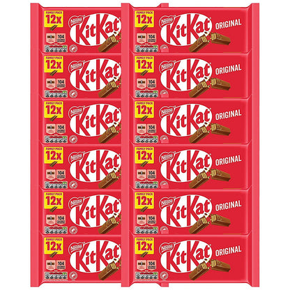 Nestle KitKat 2 Finger Milk Chocolate Bar Pack of 12