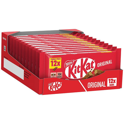 Nestle KitKat 2 Finger Milk Chocolate Bar Pack of 12 Easy2Order : NL56917