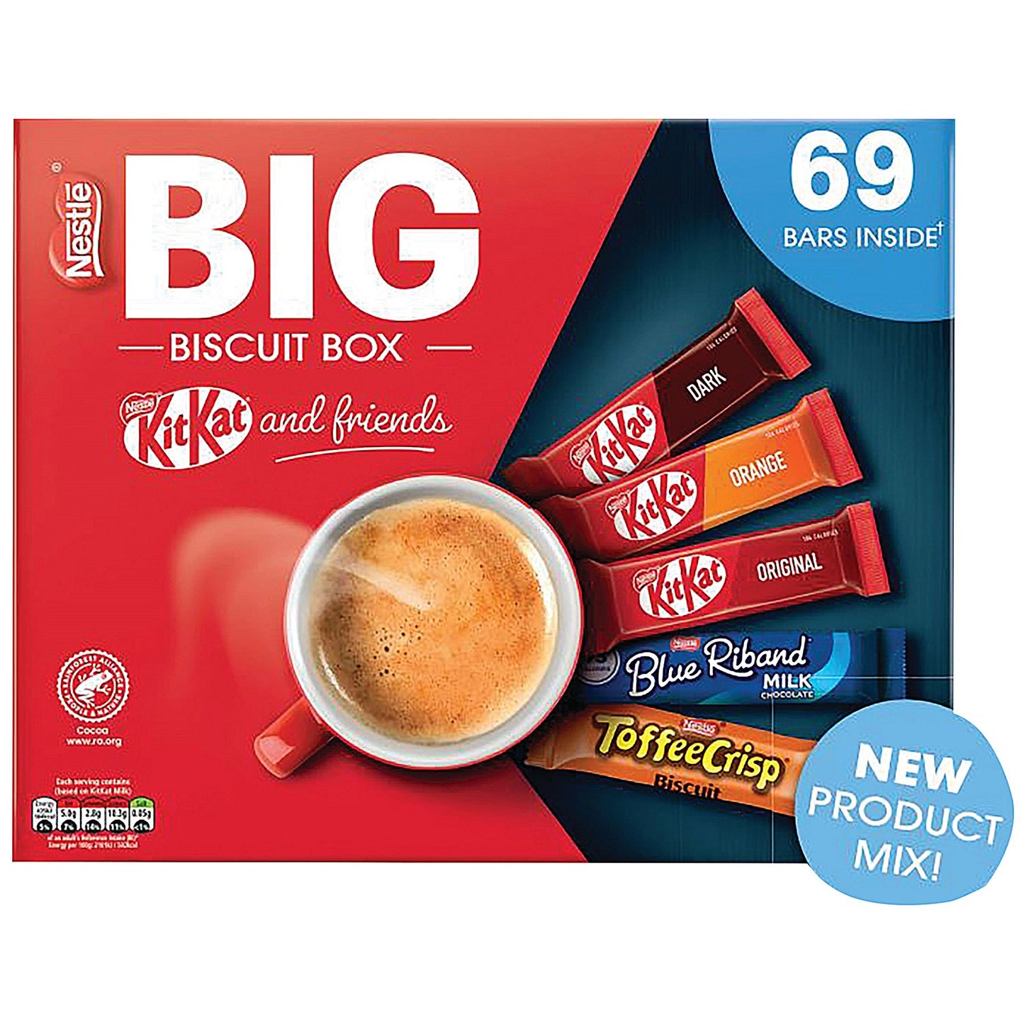 Nestle Big Biscuit Box, 69 Assorted Biscuits