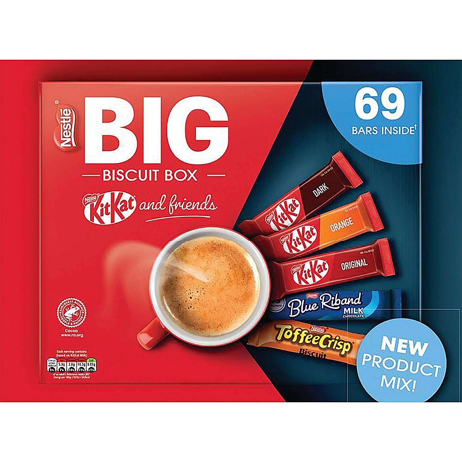 Nestle Big Biscuit Box, 69 Assorted Biscuits