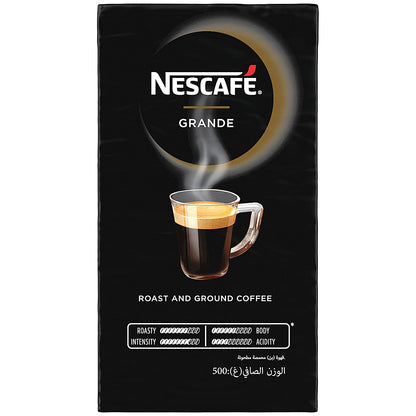 Nescafe Grande Roast and Ground Coffee Intensity, 500g
