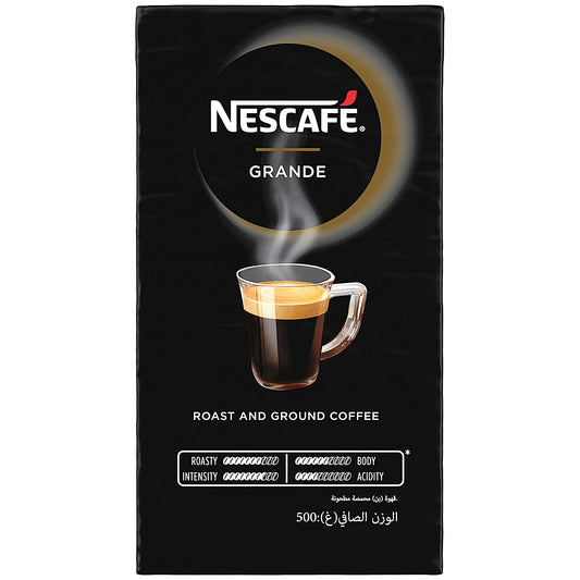 Nescafe Grande Roast and Ground Coffee Intensity, 500g