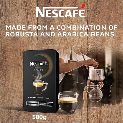 Nescafe Grande Roast and Ground Coffee Intensity, 500g