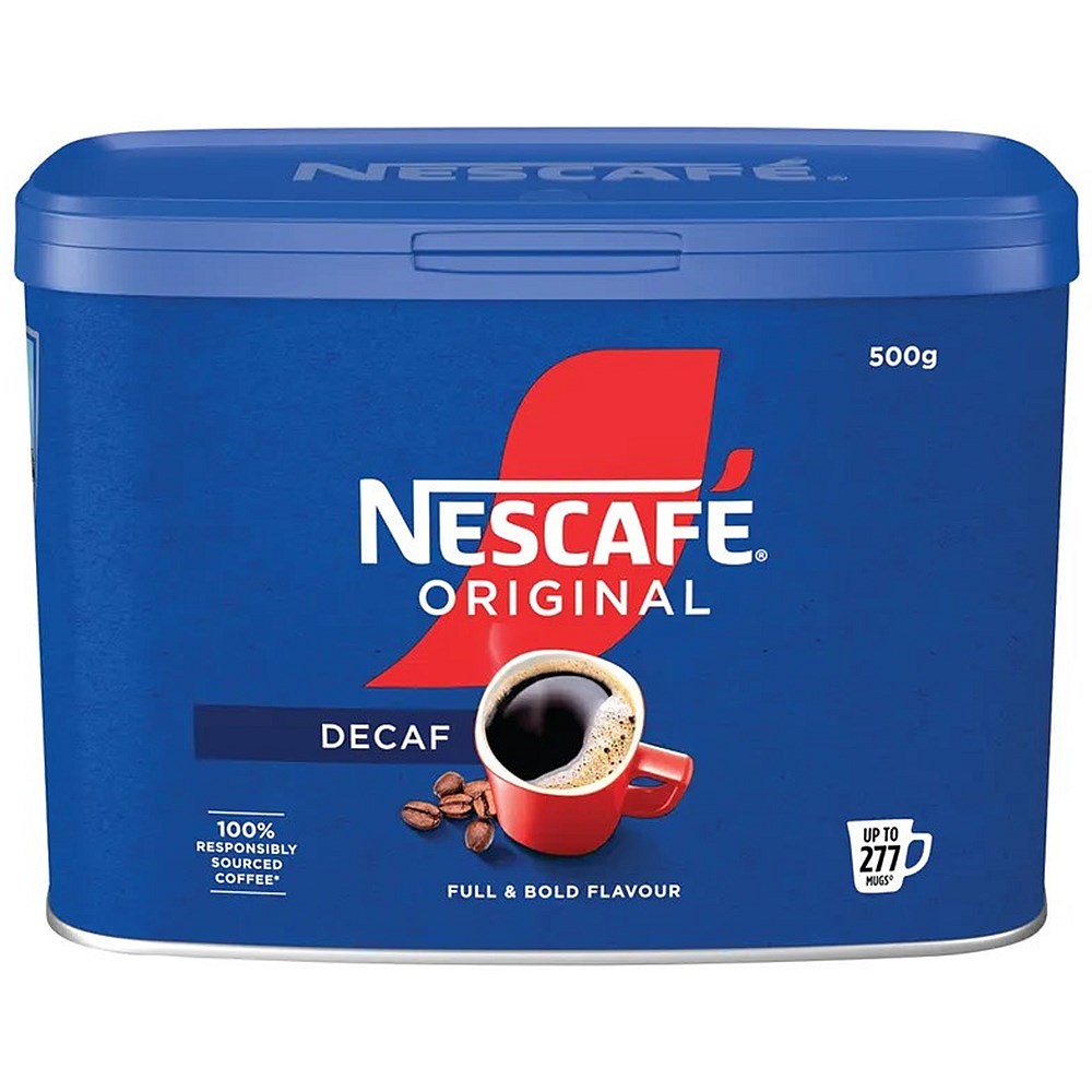 Nescafe Original Decaf Instant Coffee, 500g