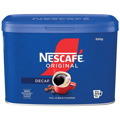 Nescafe Original Decaf Instant Coffee, 500g