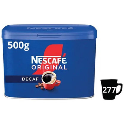 Nescafe Original Decaf Instant Coffee, 500g