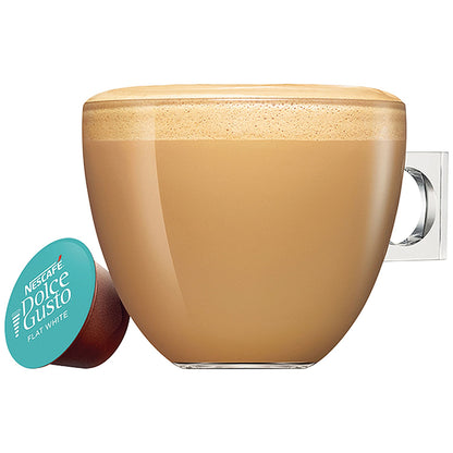 Nescafe Dolce Gusto Flat White Capsules, 12 Capsules, Pack of 3