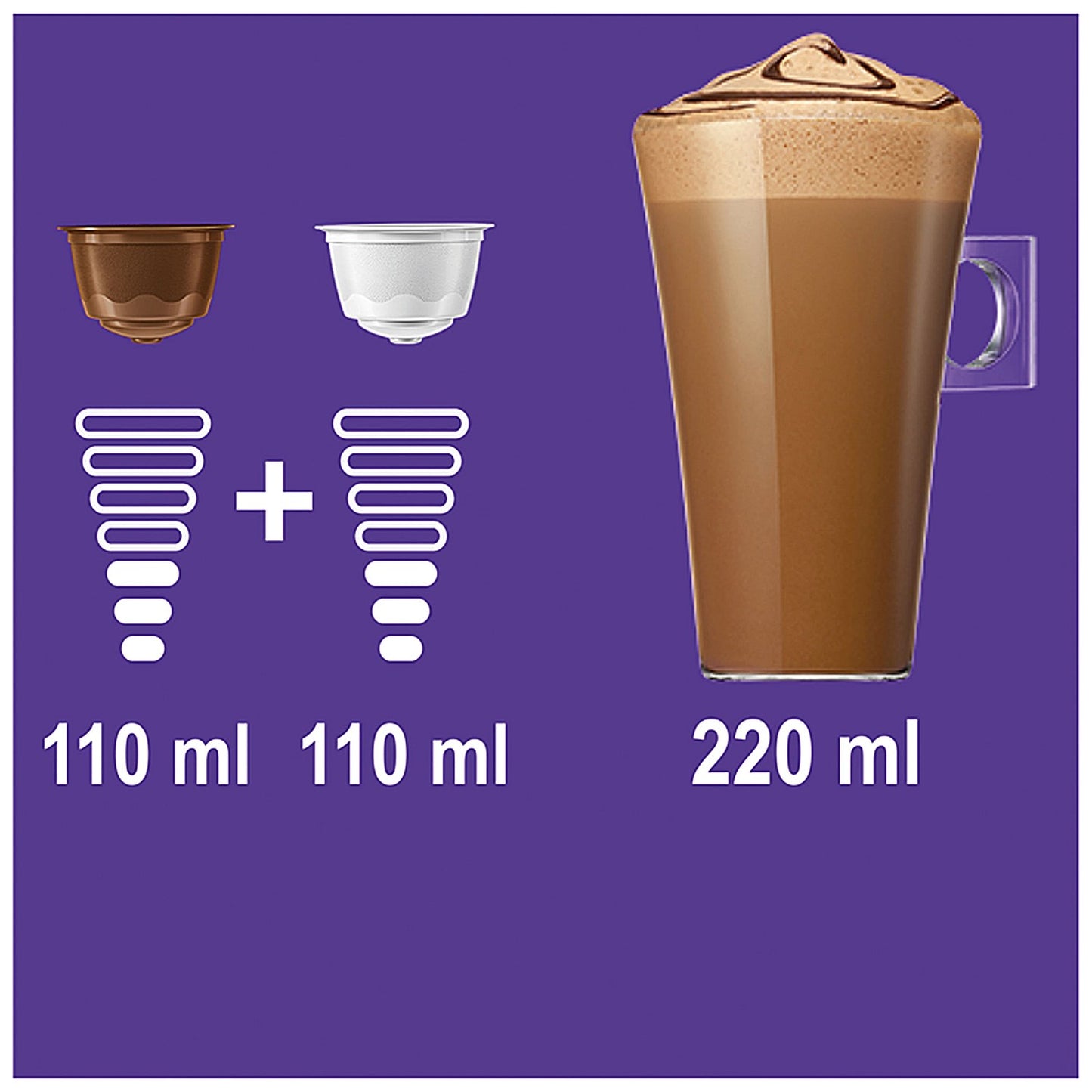 Nescafe Dolce Gusto Mocha Capsules, 16 Capsules, Pack of 3