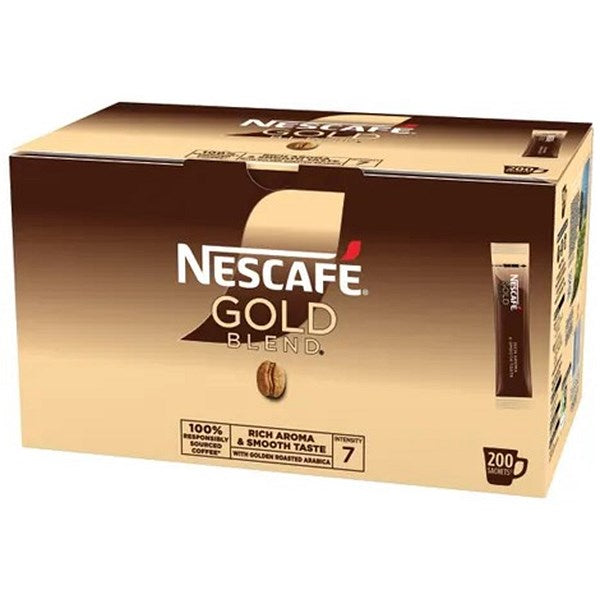 Nescafe Gold Blend Instant Coffee Sachets, Pack of 200