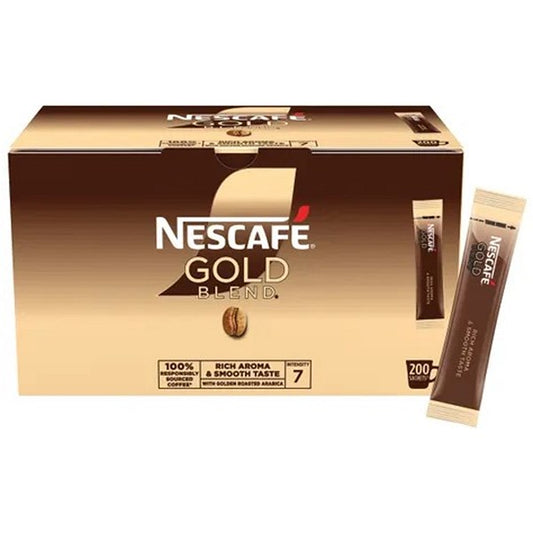 Nescafe Gold Blend Instant Coffee Sachets, Pack of 200