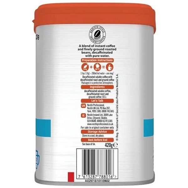 Nescafe Azera Decaff Americano Instant Coffee, 420G